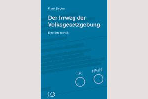 Cover "Irrweg der Volksgesetzgebung"