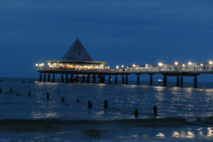 Heringsdorf, Seebrücke am Abend. Foto: Ulrich Horb